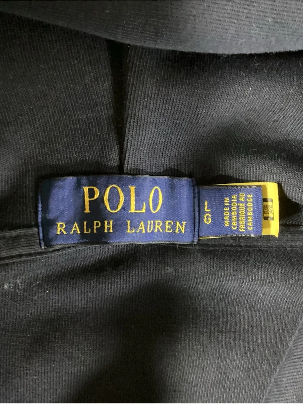 Men's Navy Zip-Up Hoodie